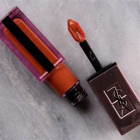 ysl 214 illicit orange|temptalia YSL.